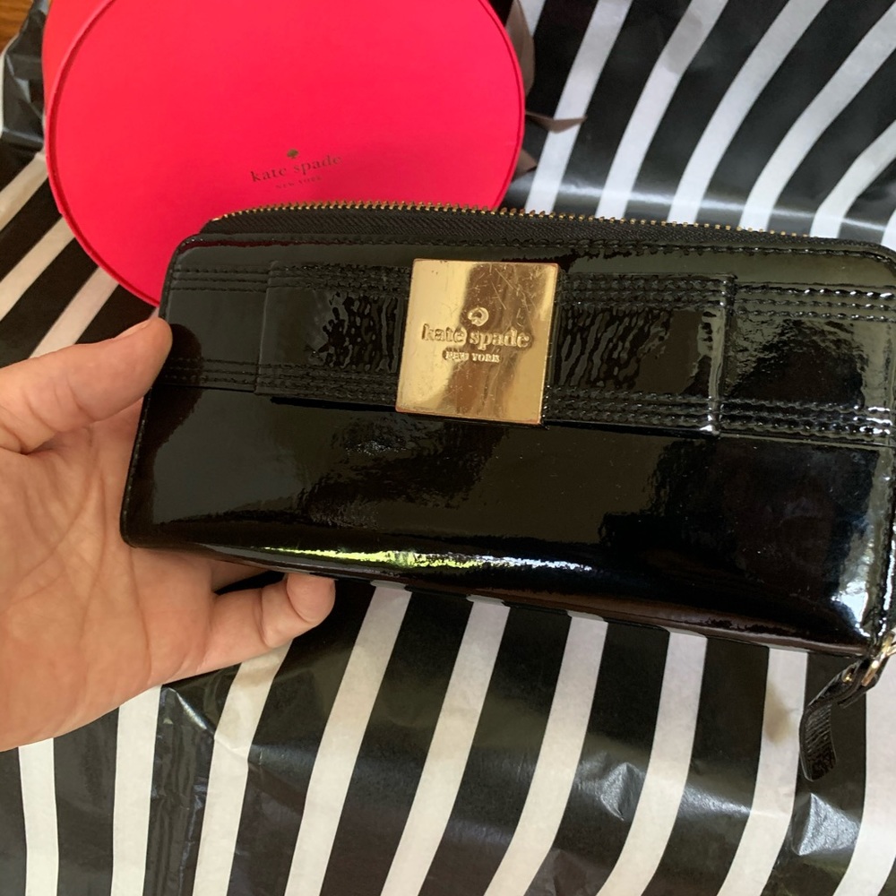 Kate Spade Patent Leather Wallet
